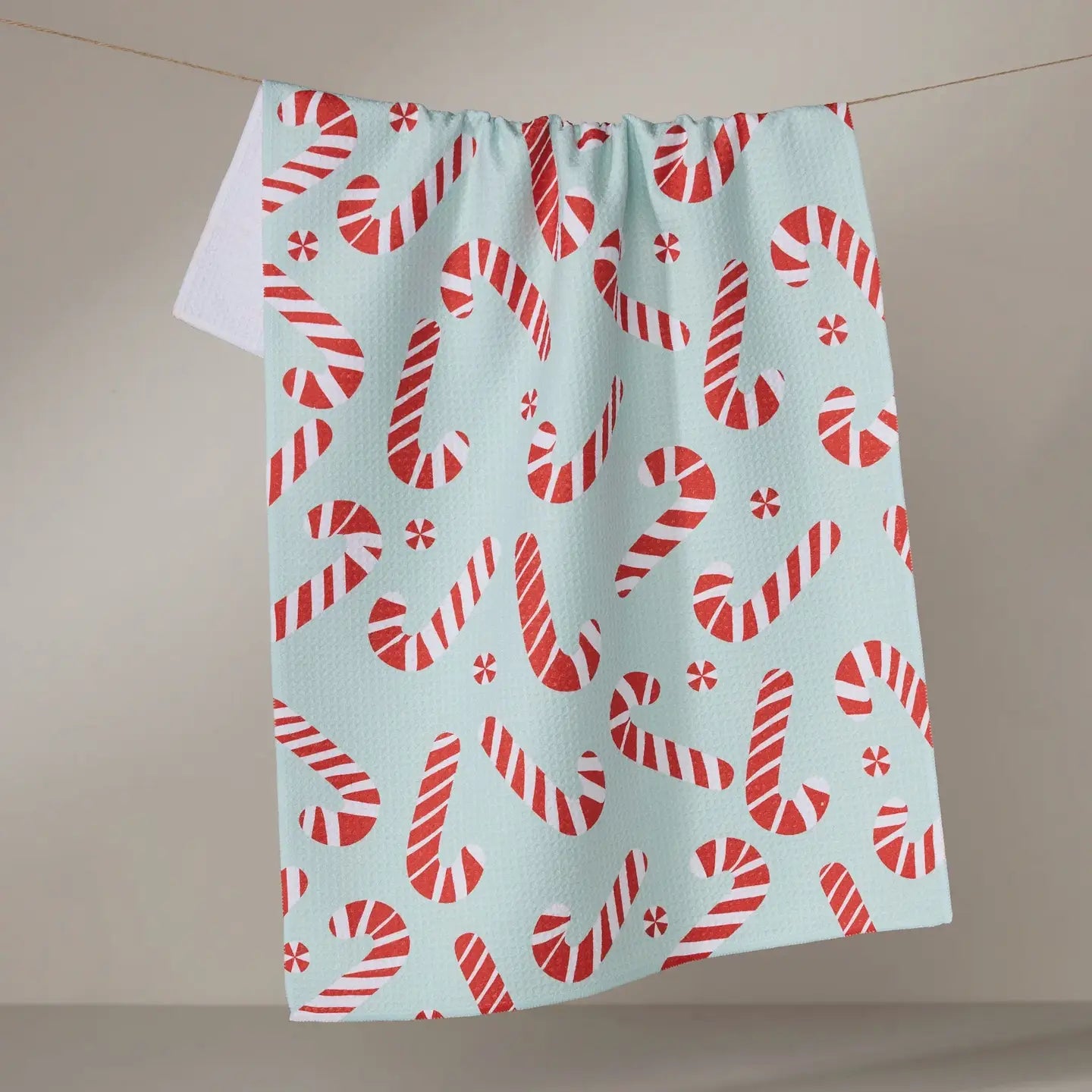 Peppermint Twist Tea Towel