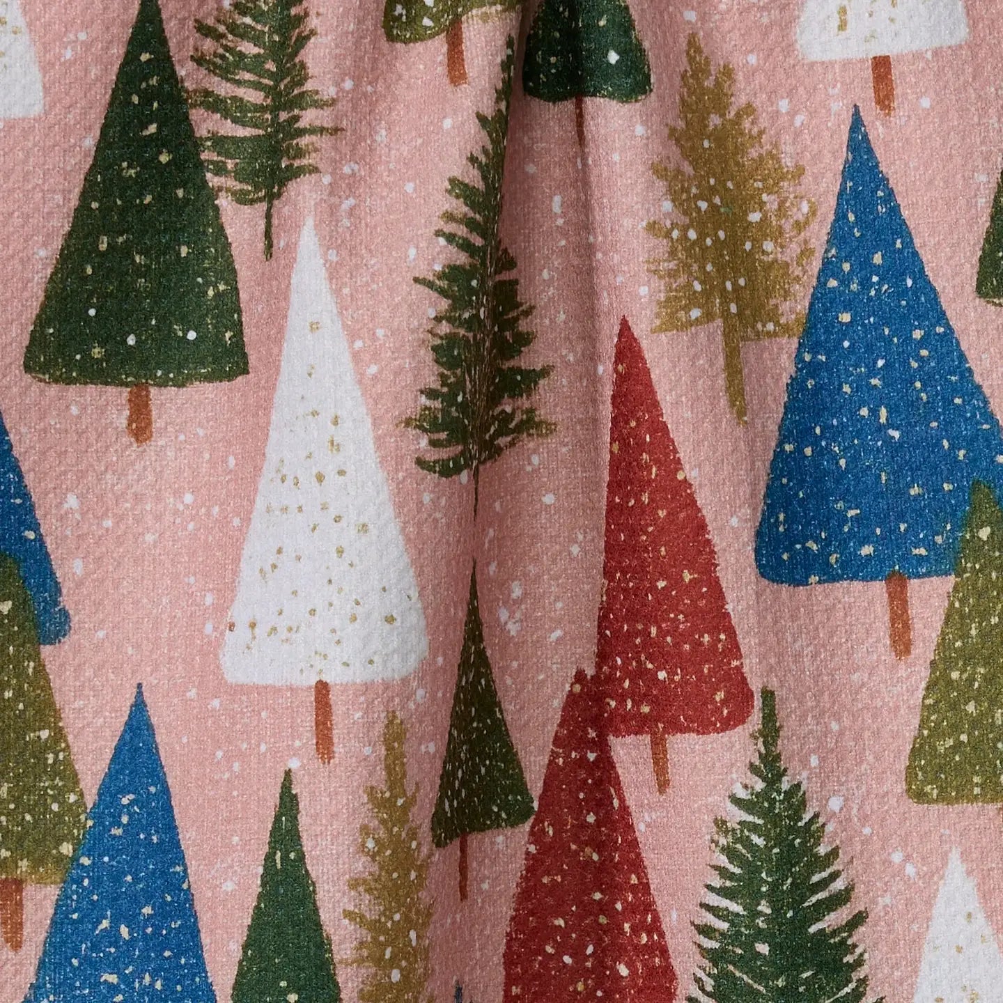 Snowdrift Pines Tea Towel