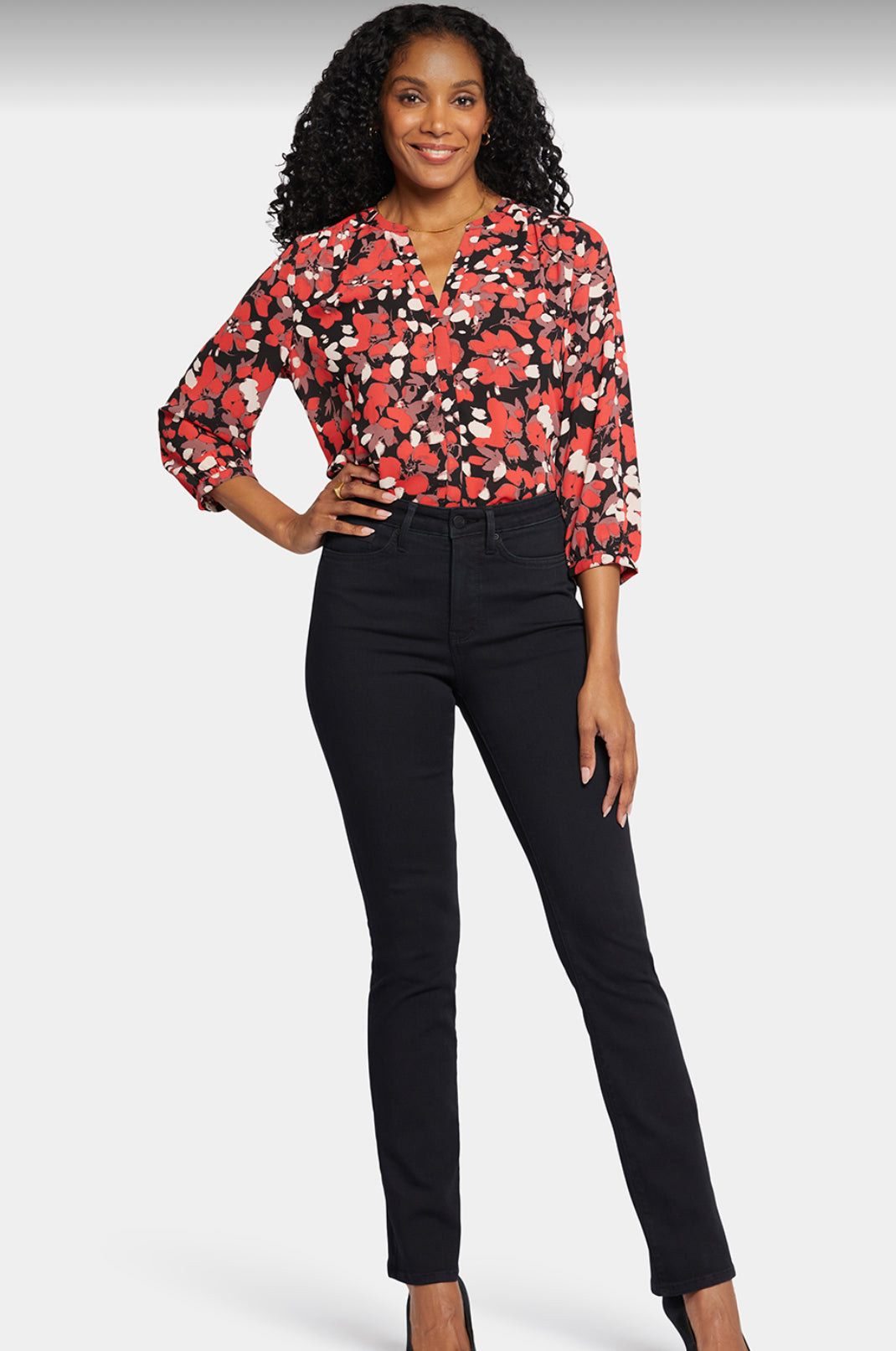 Billie Mini Boot Cut Jeans - Huntley