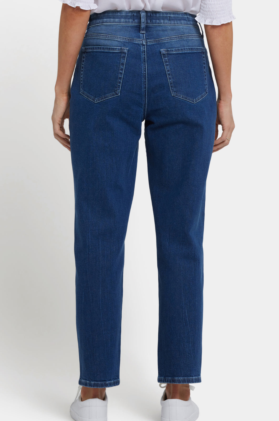 High Rise Boyfriend Jeans - Cool Marine