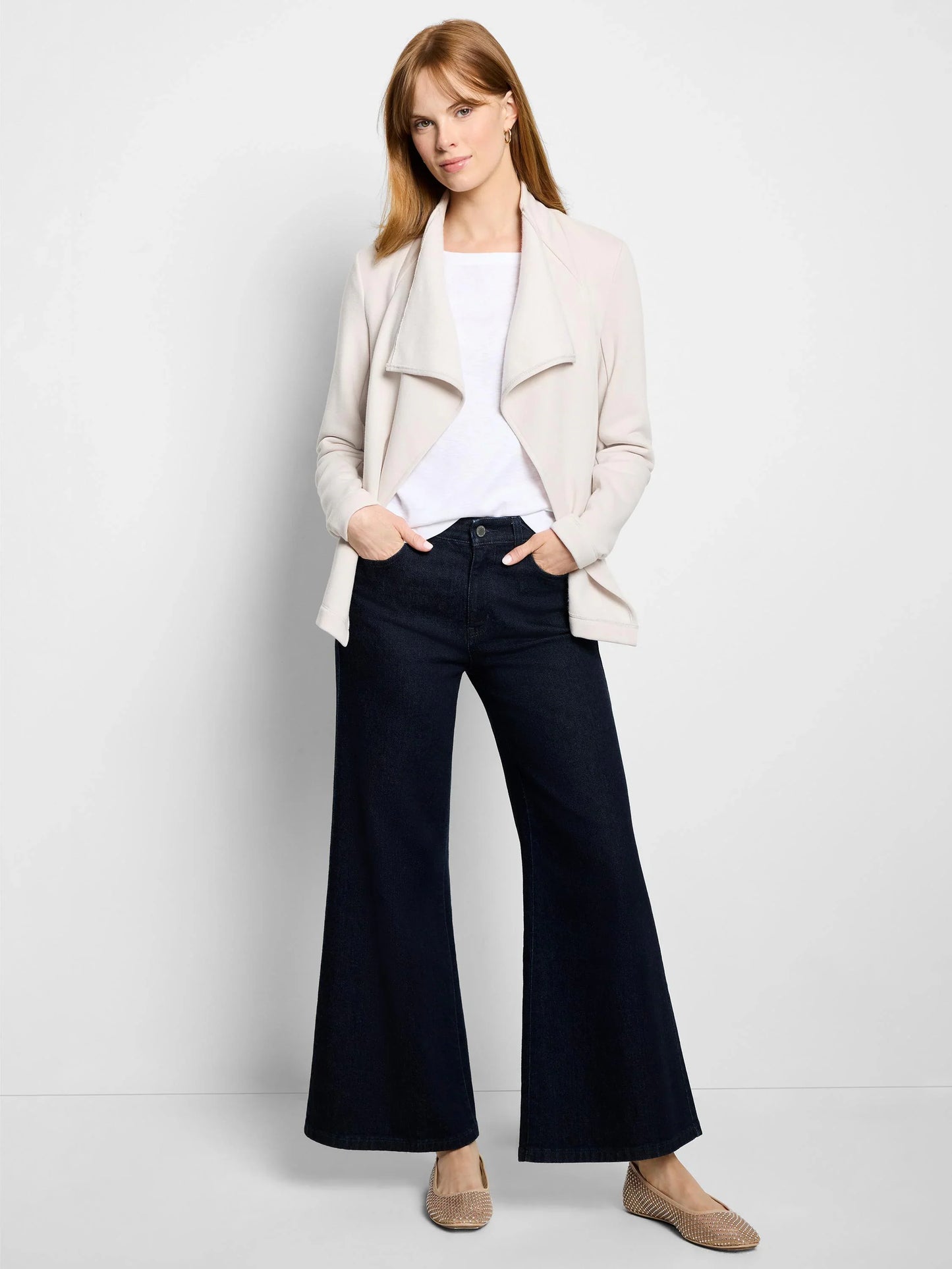 Lounge Around Moto Jacket - Sugar Cookie