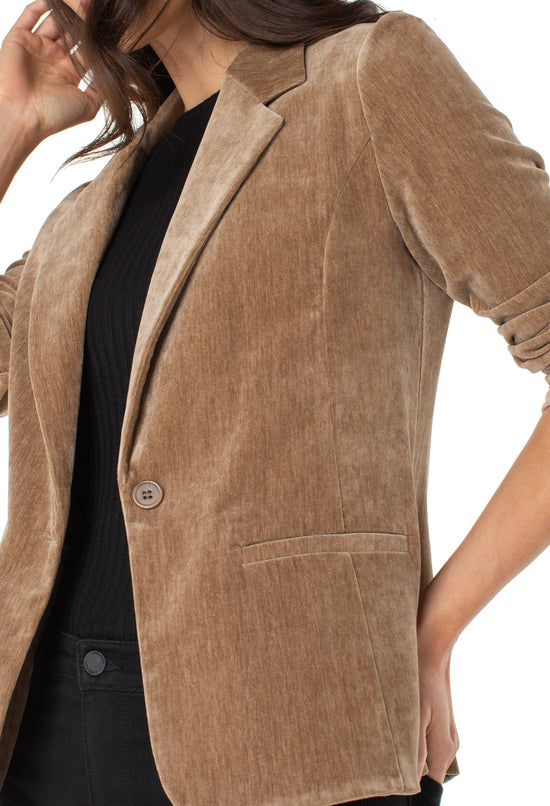 Fitted Blazer - Harvest Khaki