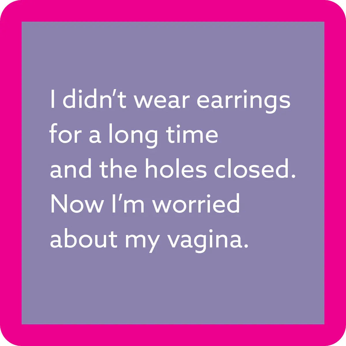 Holes Closed Coaster