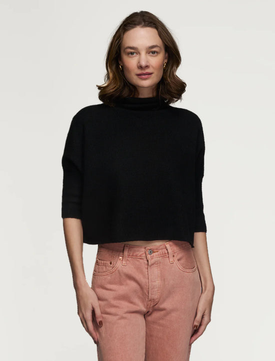 Aja London Turtleneck Sweater - Black