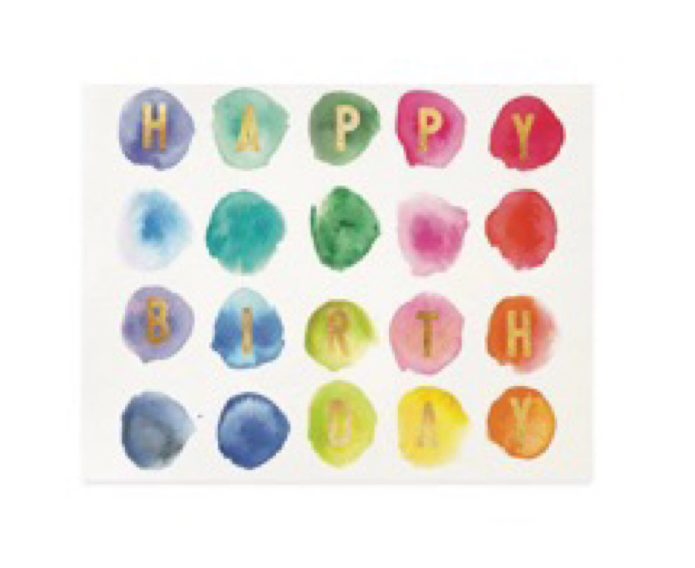 Birthday Palette Greeting Card