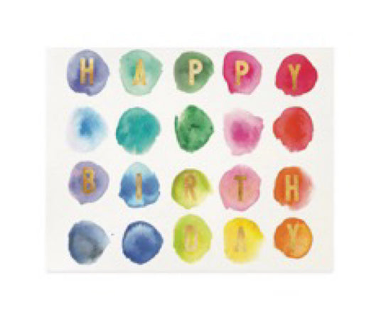 Birthday Palette Greeting Card