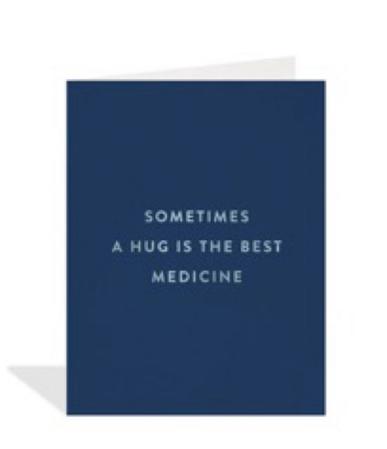 Best Medicine Sympathy Greeting Card