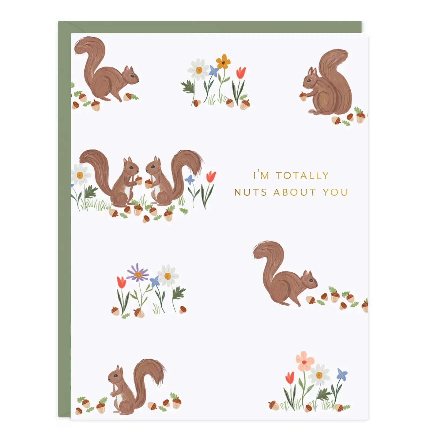 Nuts for You Greeting Card