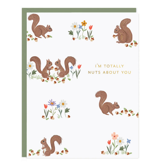 Nuts for You Greeting Card