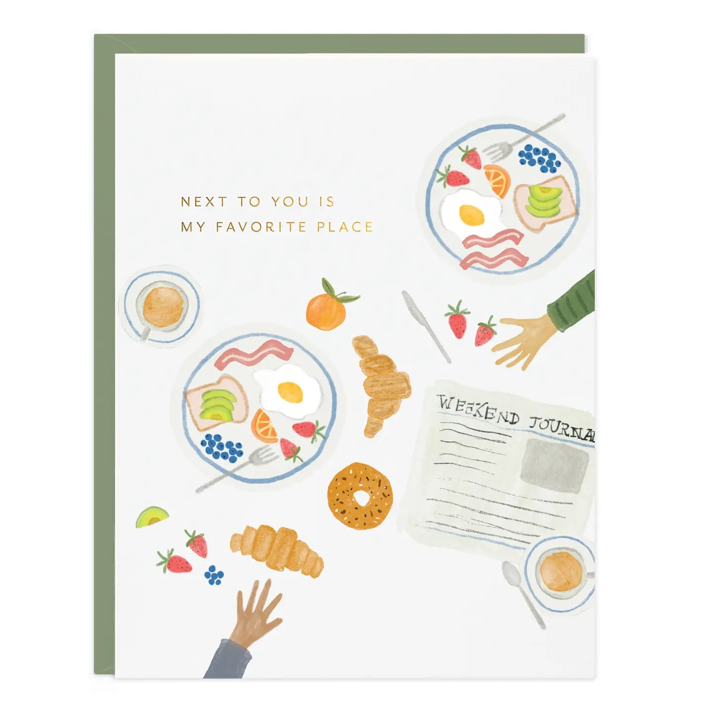 Favorite Brunch Greeting Card