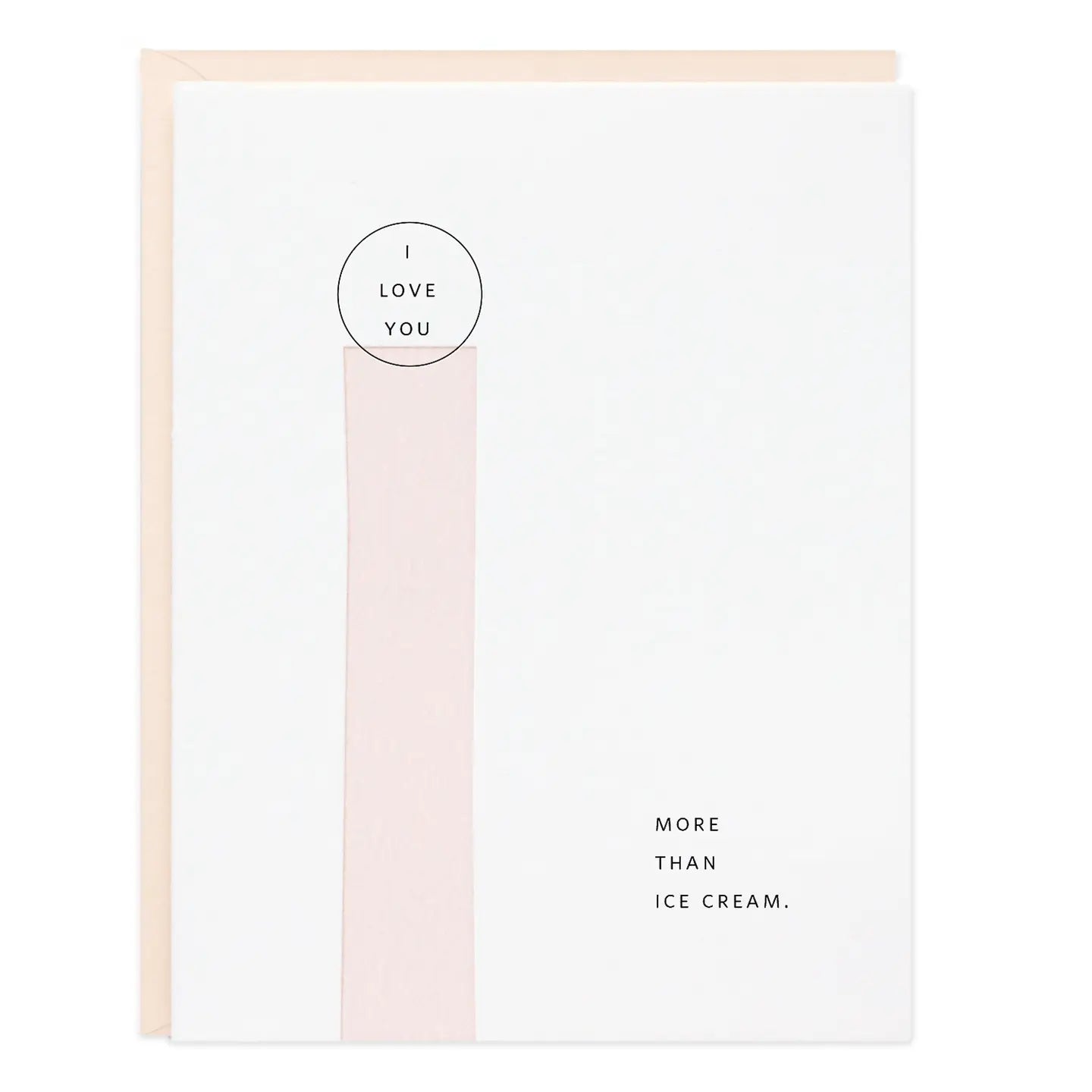 More Than Ice Cream Greeting Card