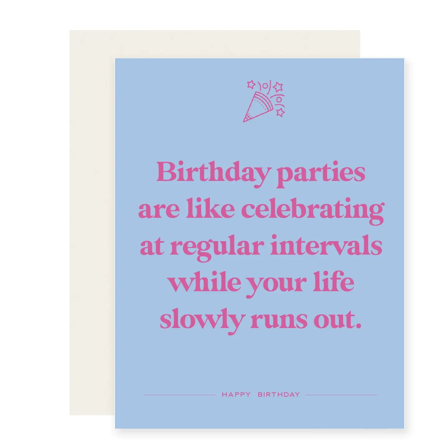Celebrate at Intervals Birthday Greeting Card