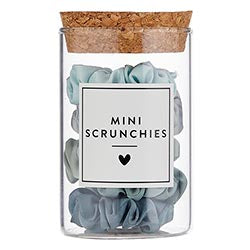 Satin Mini Scrunchies - Beach Ombre