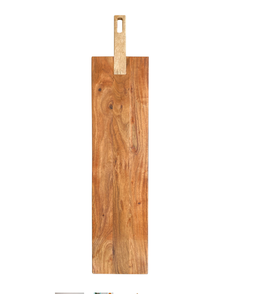 Acacia & Mango Wood Cheese/Cutting Board