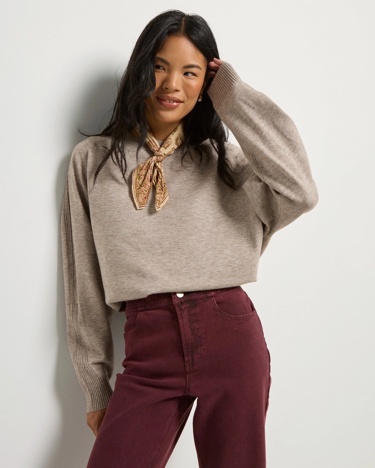 Harmony Tunic Sweater - Heather Sandbar