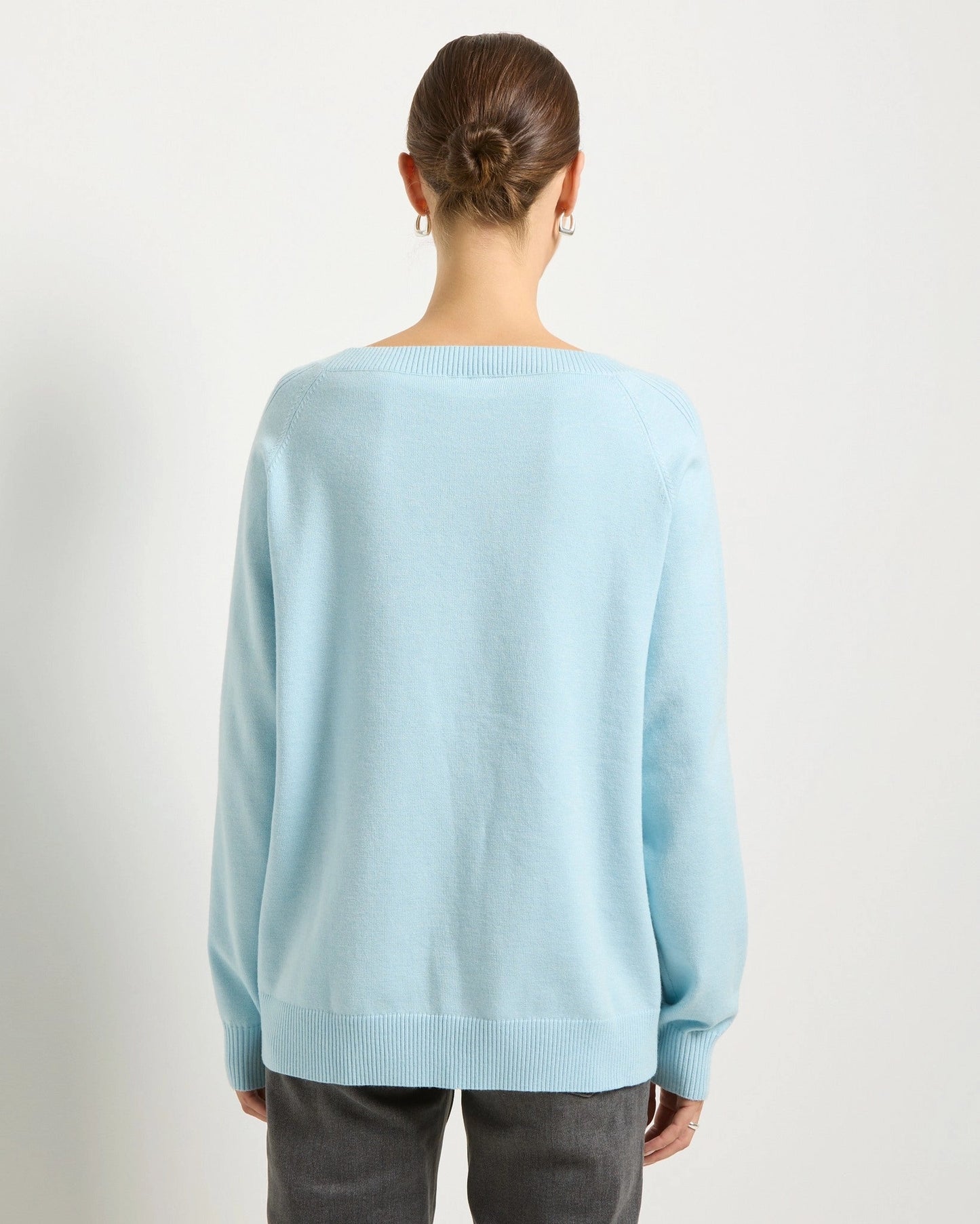 Harmony Tunic Sweater - Heather Ice