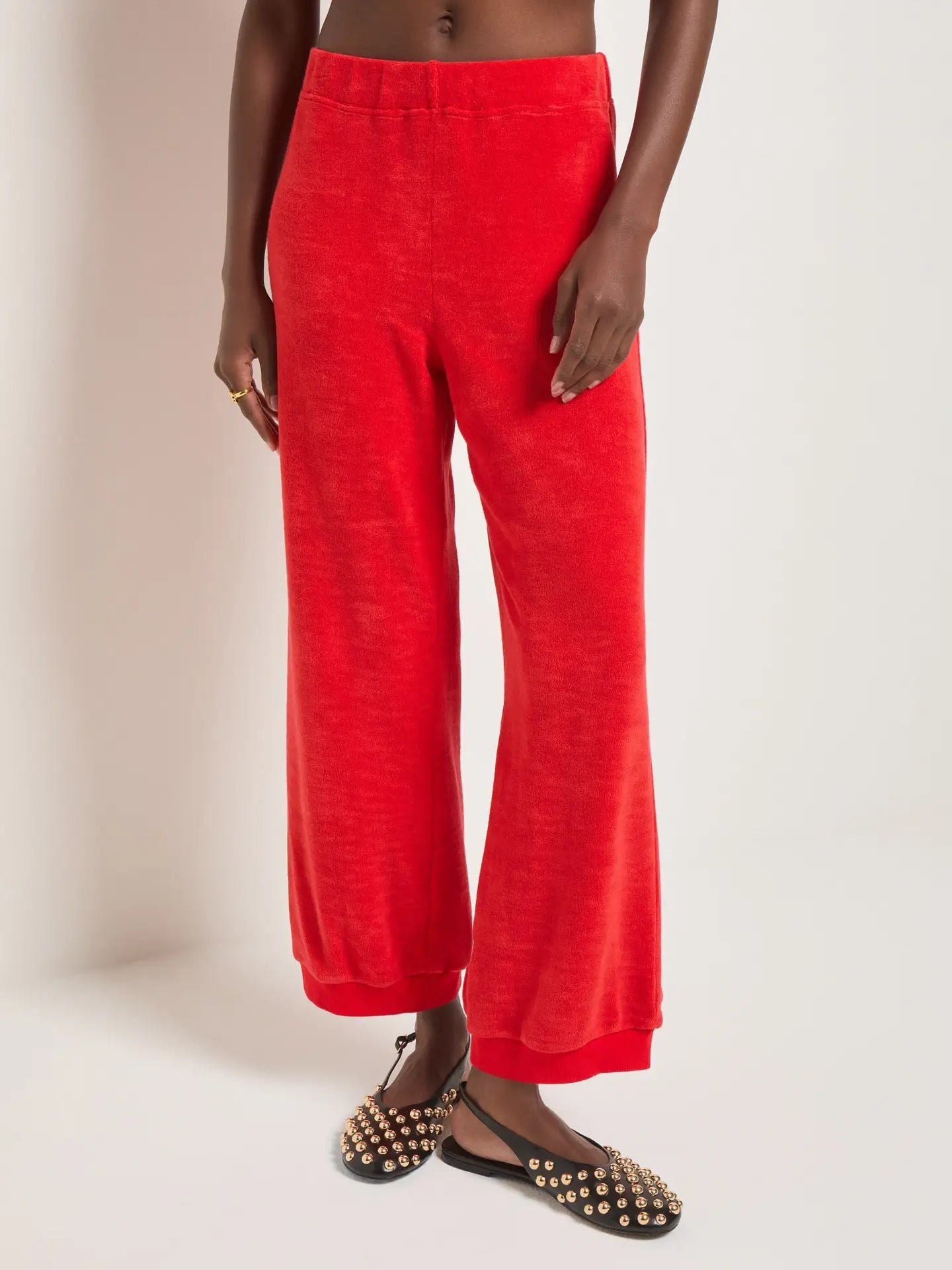 Island Day Pants - Pomegranate