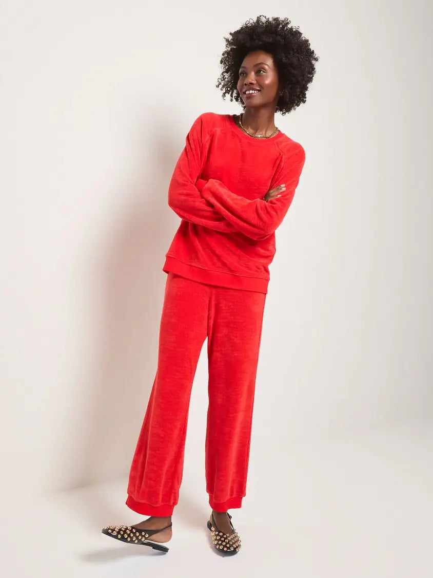 Island Day Pants - Pomegranate