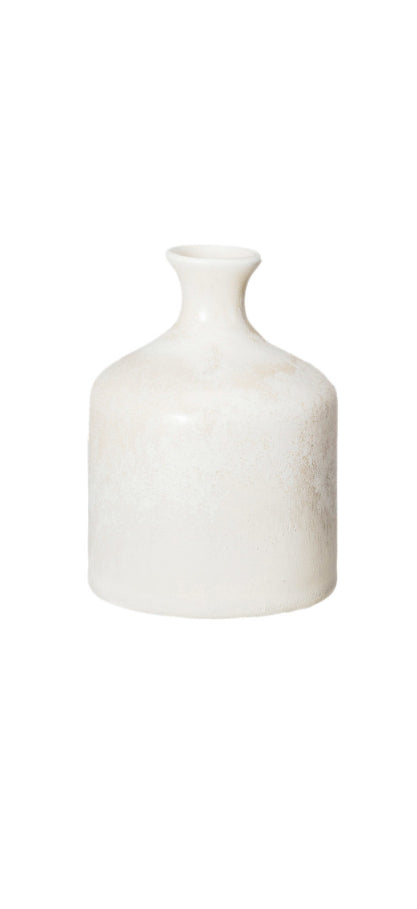 Stoneware Vase - Large White