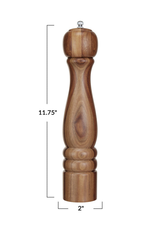 Acacia Wood Salt/Pepper Mill - Natural