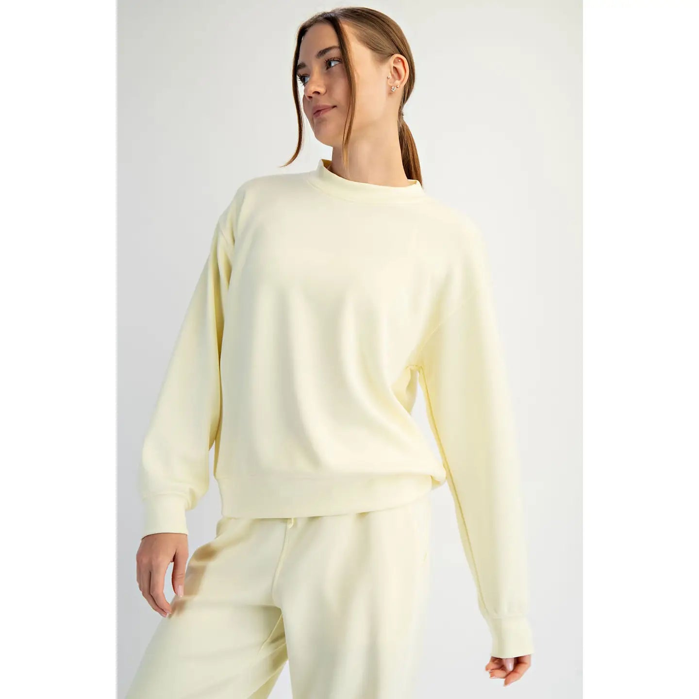 Crew Neck Sweatshirt - Limonella
