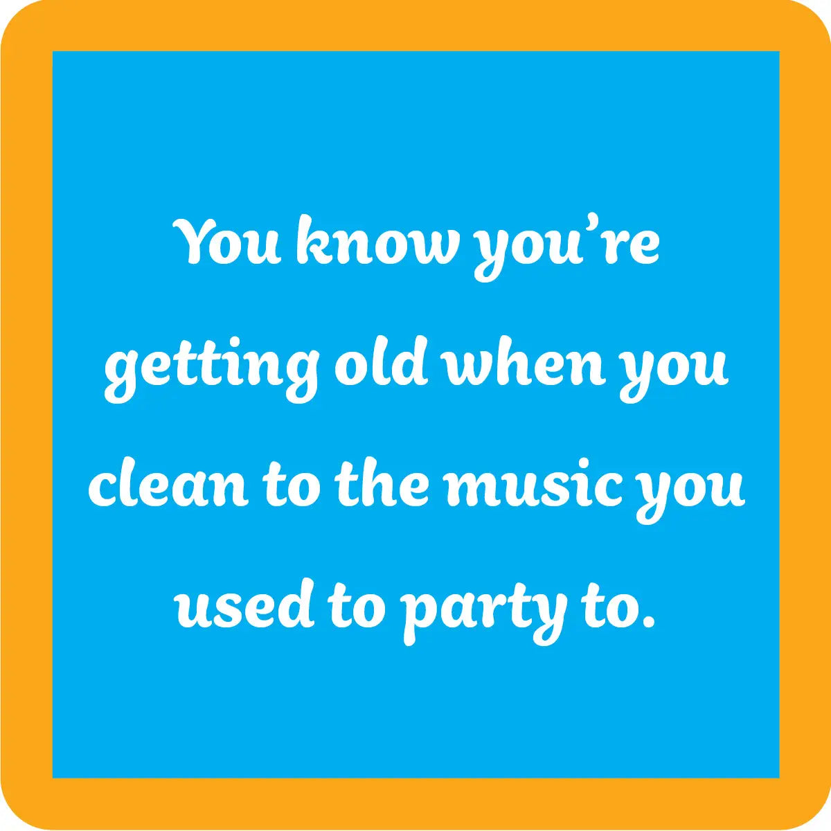 Clean to Music Coaster