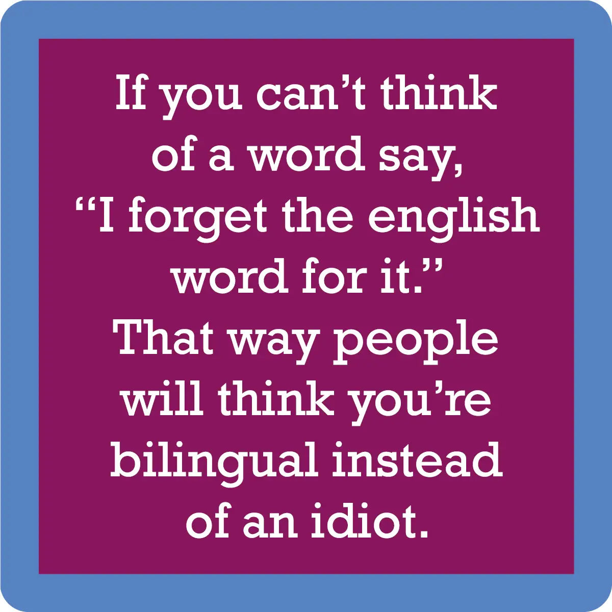 English Word Coaster