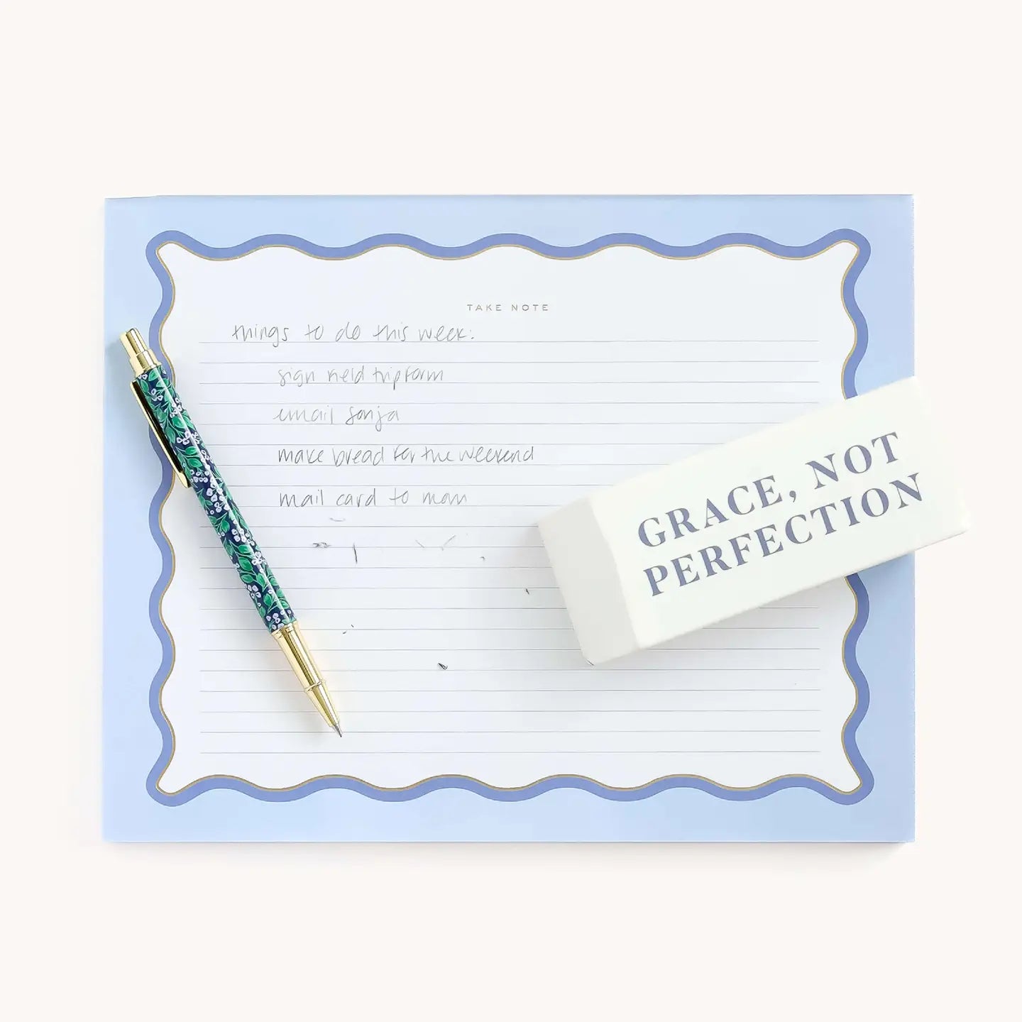 Grace Not Perfection Jumbo Eraser