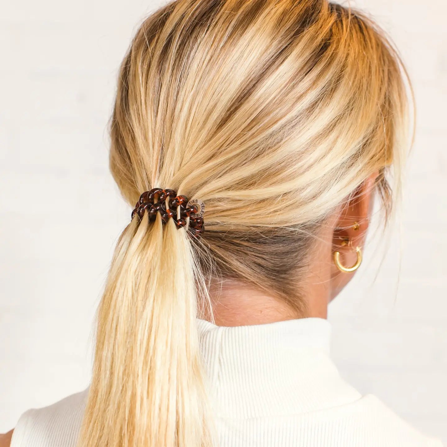 Large Spiral Hair Coils - Pack of 3 - Tortoise