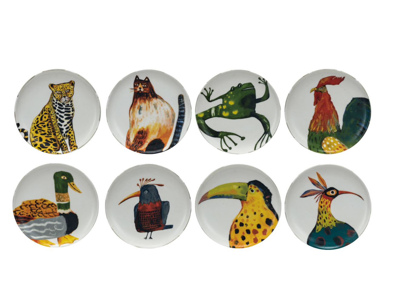 Stoneware Plate - Duck