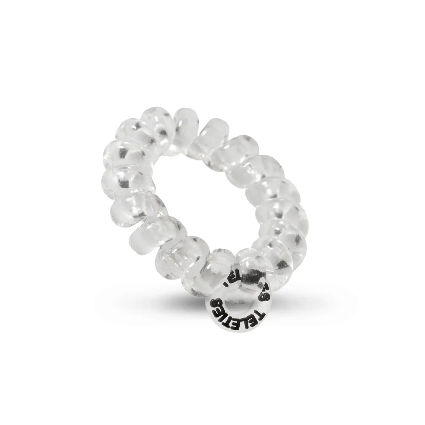 Tiny Spiral Hair Coils - Pack of 5 - Crystal Clear