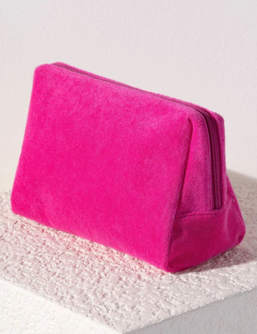 Sol Zip Pouch - Fuchsia
