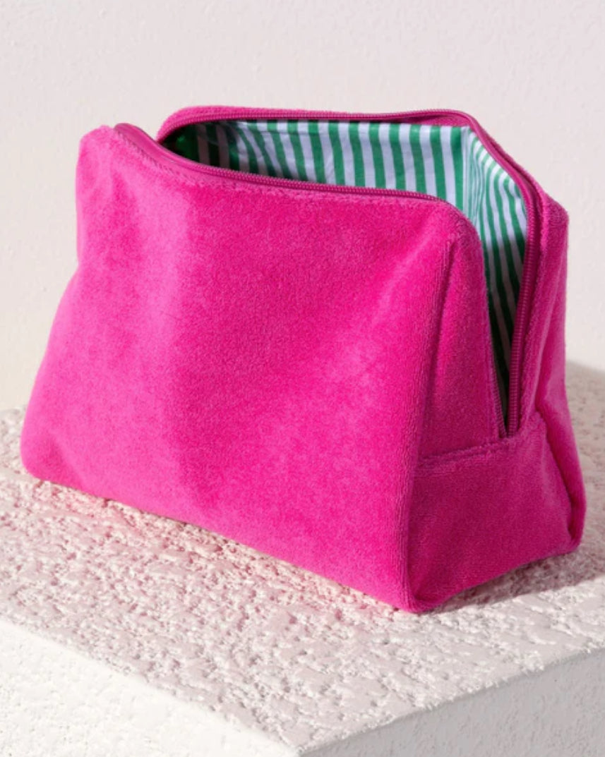 Sol Zip Pouch - Fuchsia
