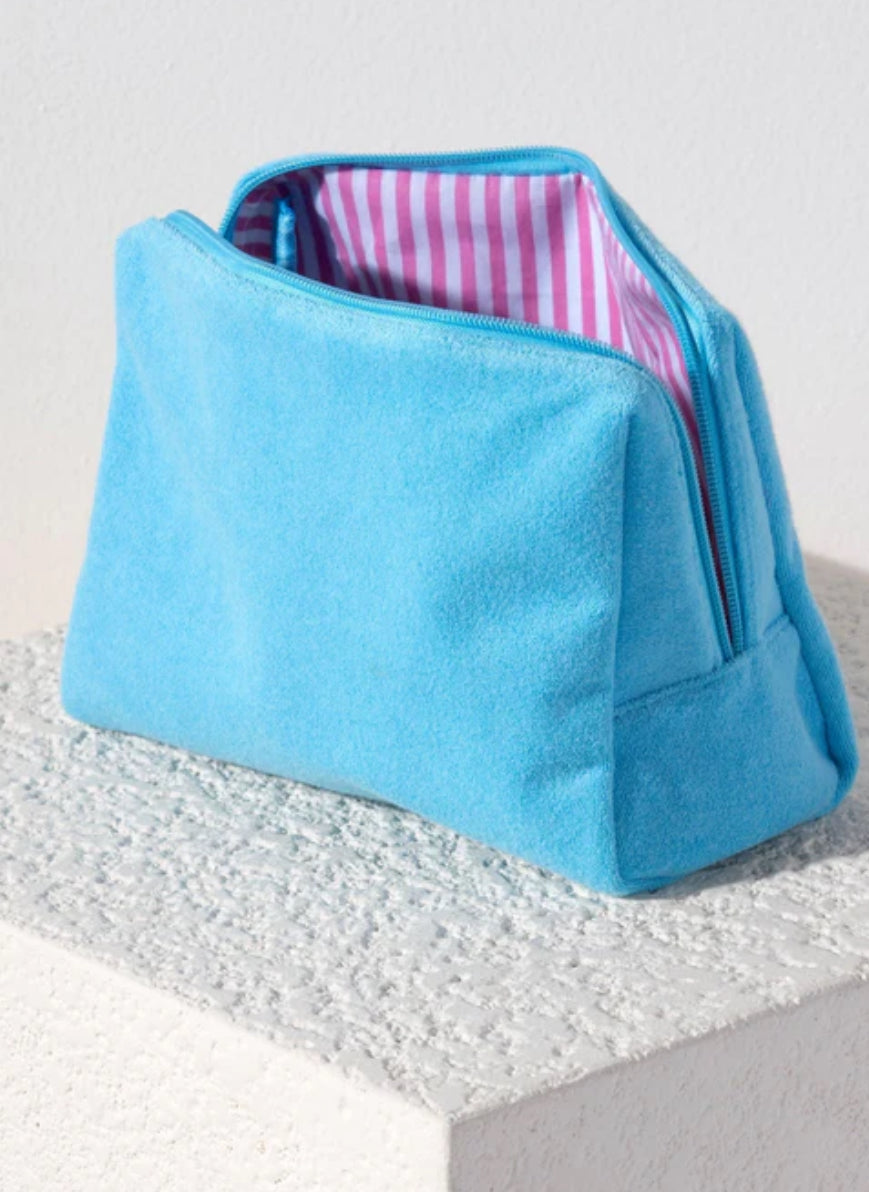 Sol Zip Pouch - Turquoise