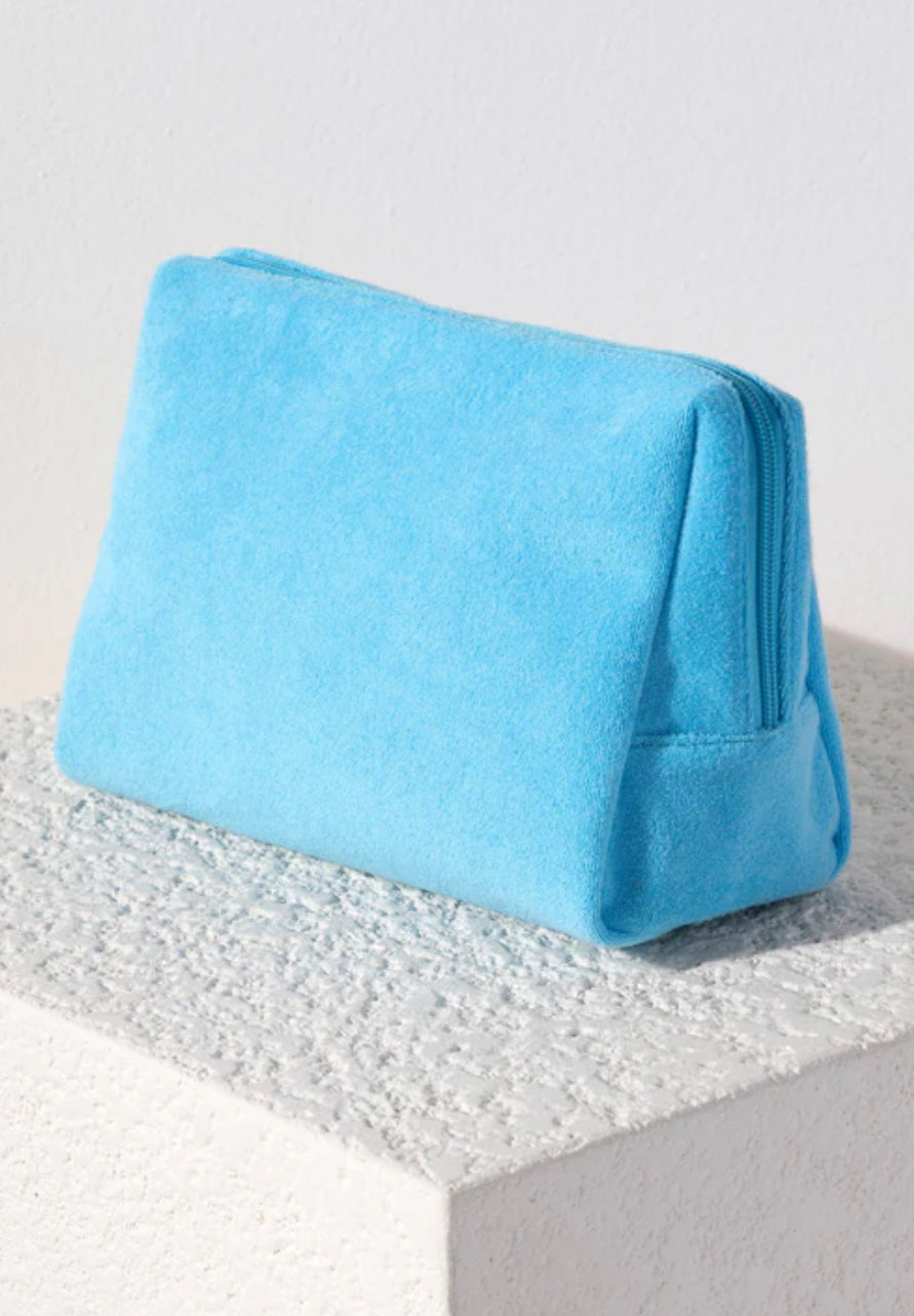 Sol Zip Pouch - Turquoise