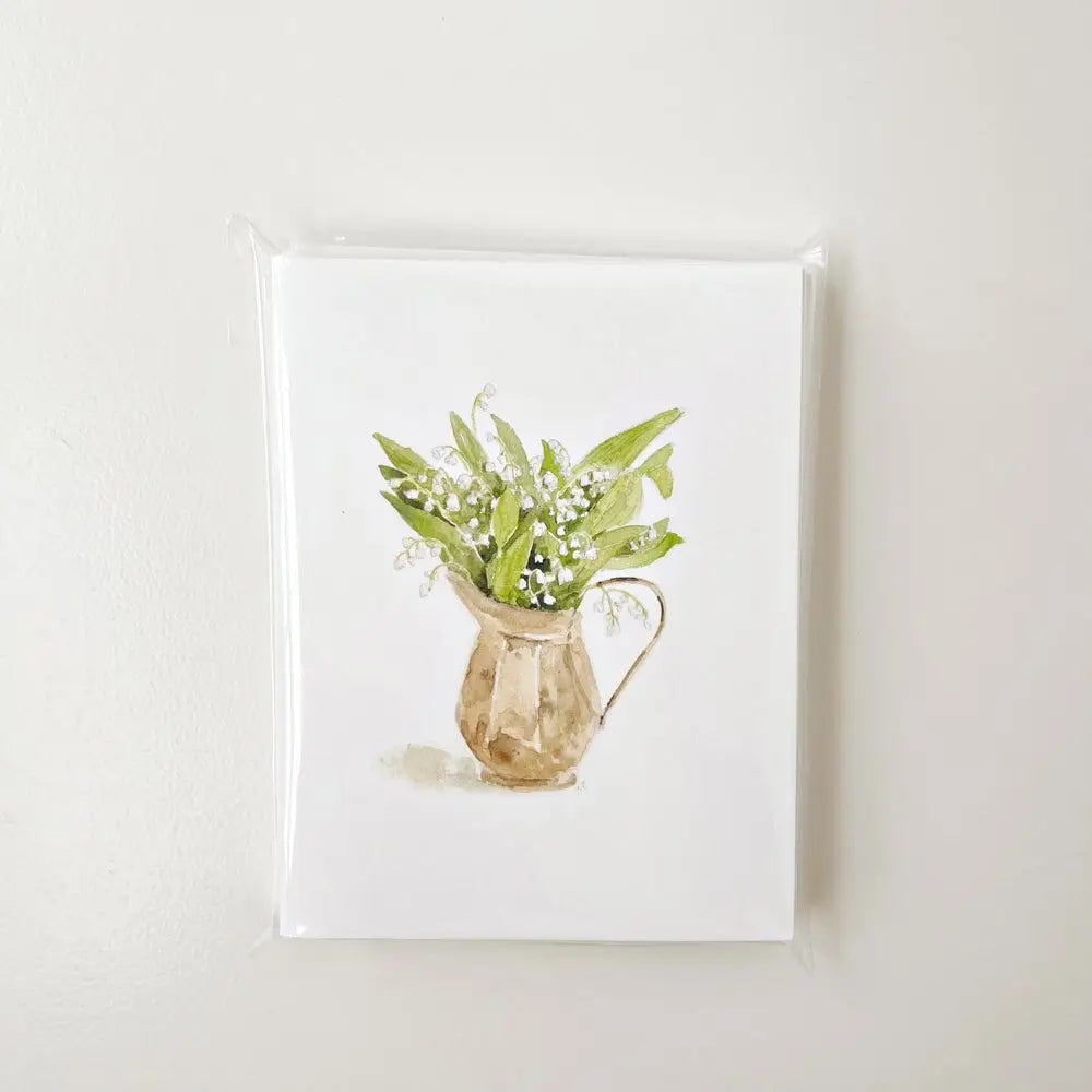 Lily of the Valley Notecards - Set of 8