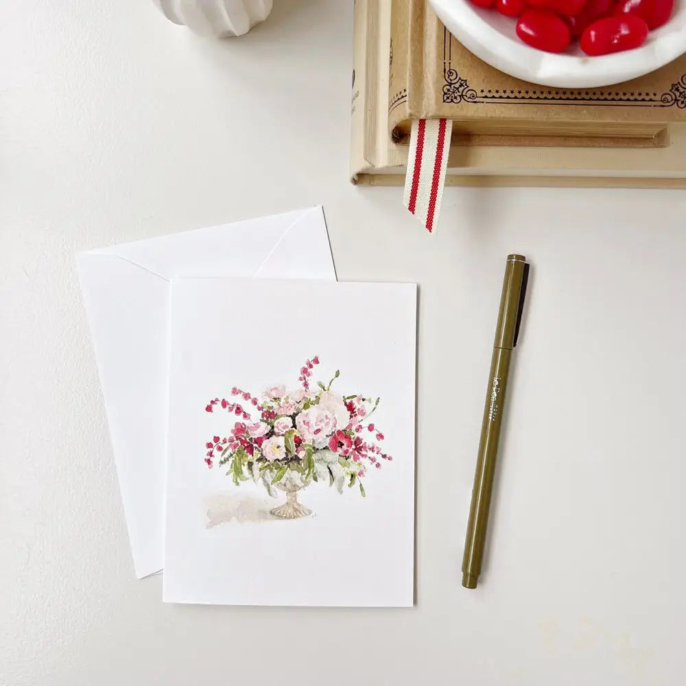 Vintage Bouquet Notecards - Set of 8