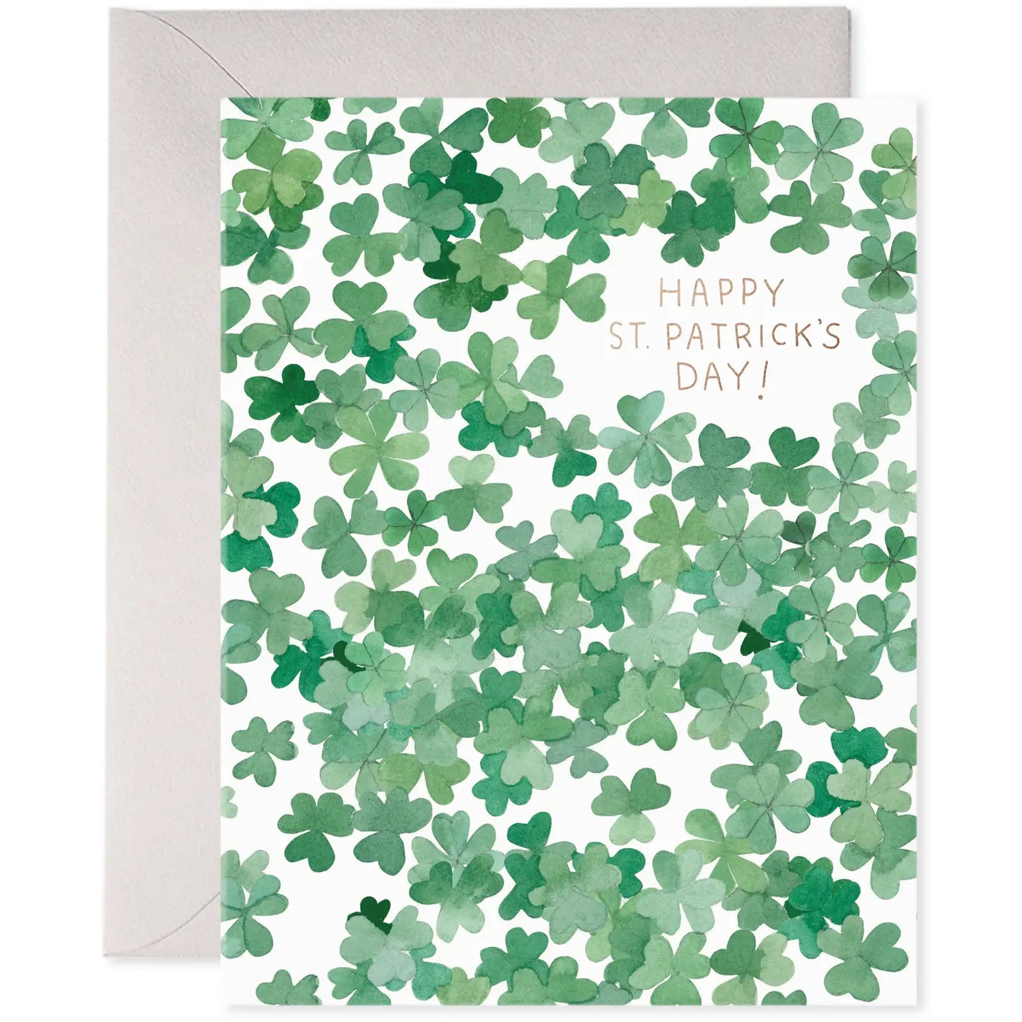 Shamrocks St. Patrick’s Day Card