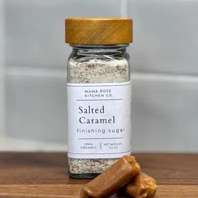 Salted Caramel Finishing Sugar