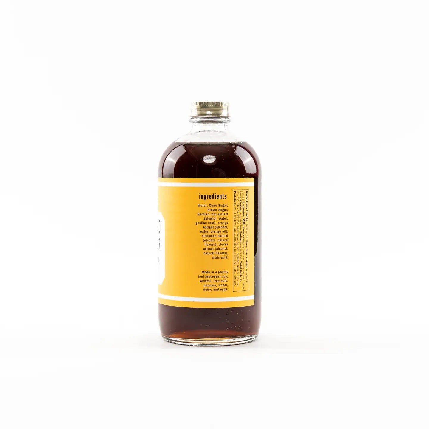 Old Fashioned Cocktail Syrup - 16 oz.