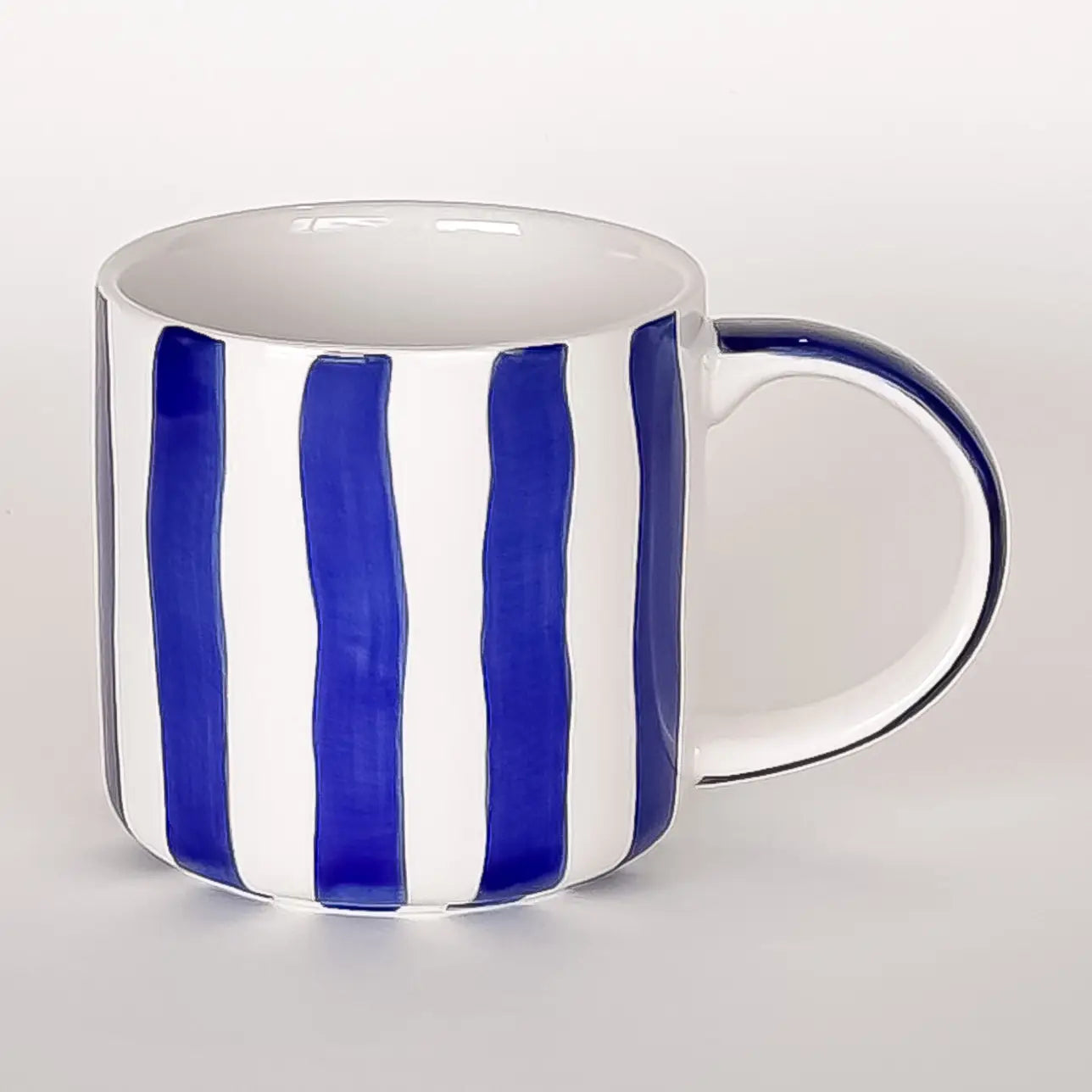 Beaker Stripe Mug - Sea Blue