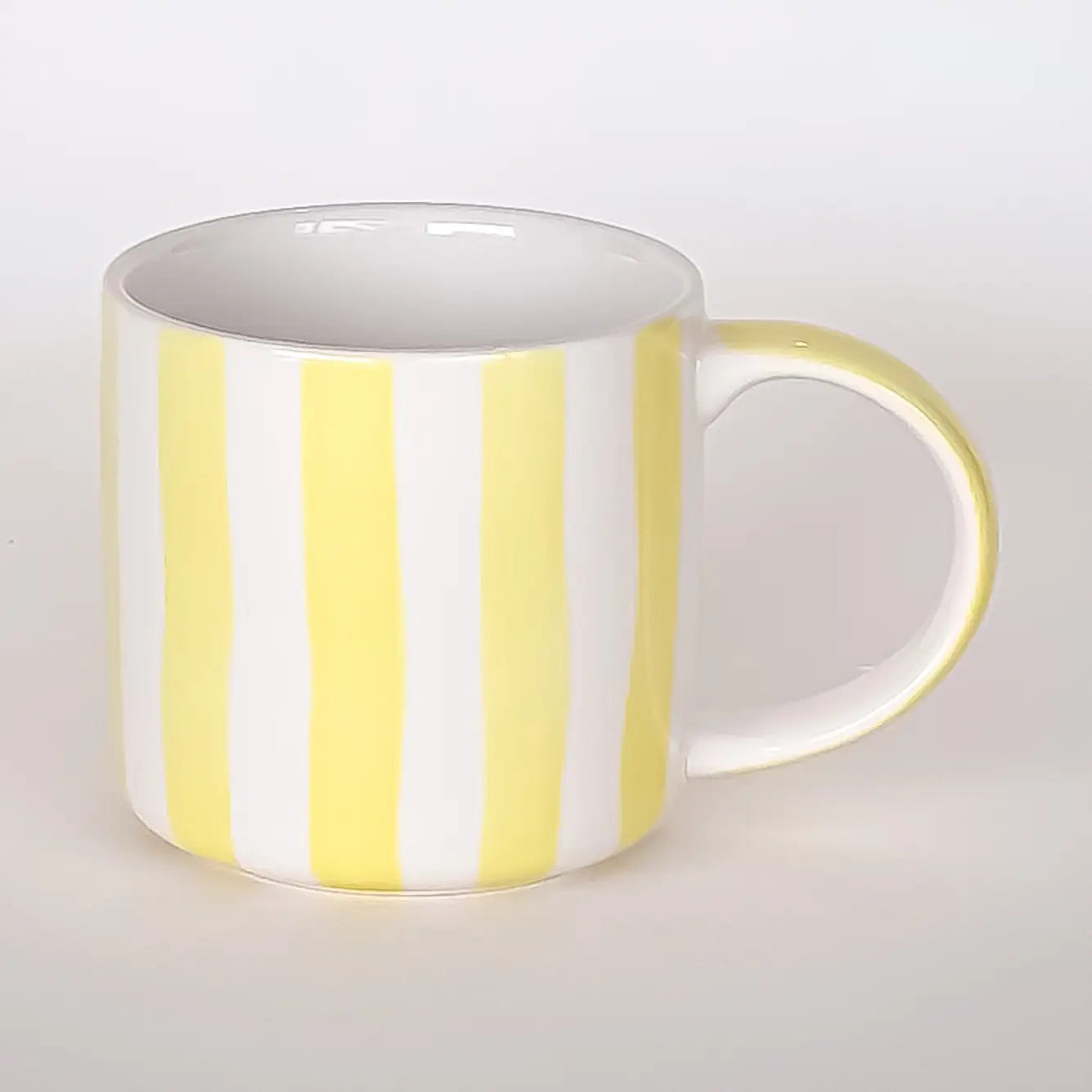 Becher Stripe Mug - Beach Yellow