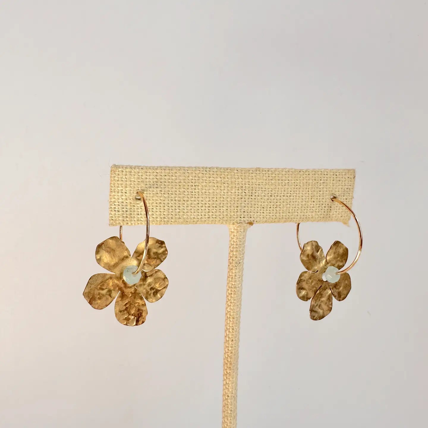 Fleur Earrings - Light Blue