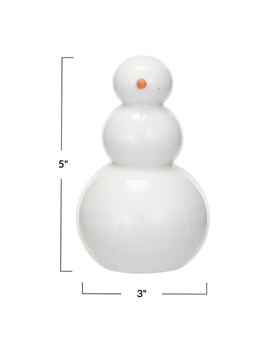 Stoneware Snowman - Large