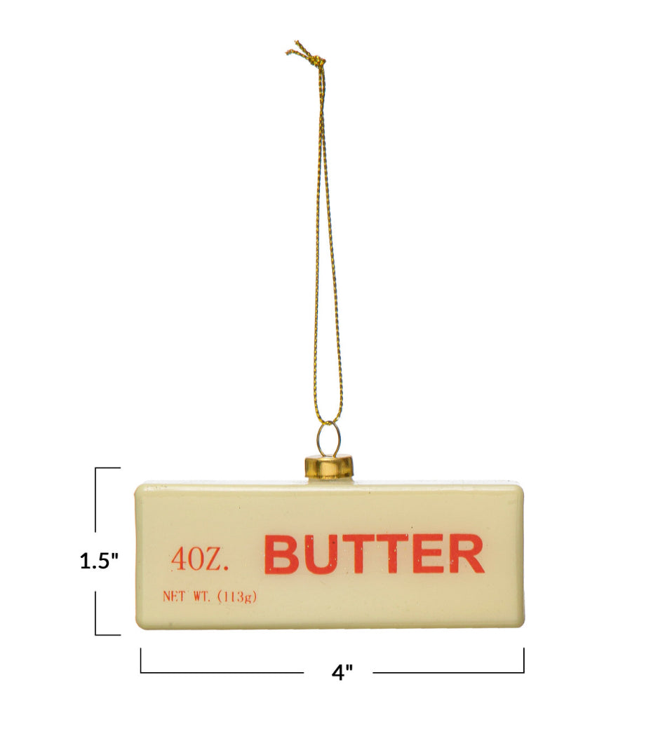 Stick of Butter Holiday Ornament