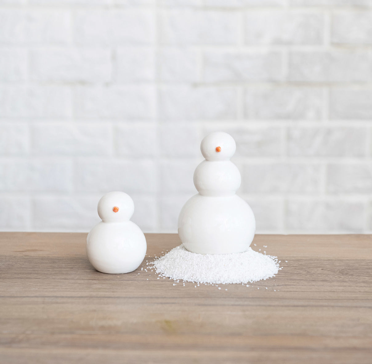 Stoneware Snowman - Small