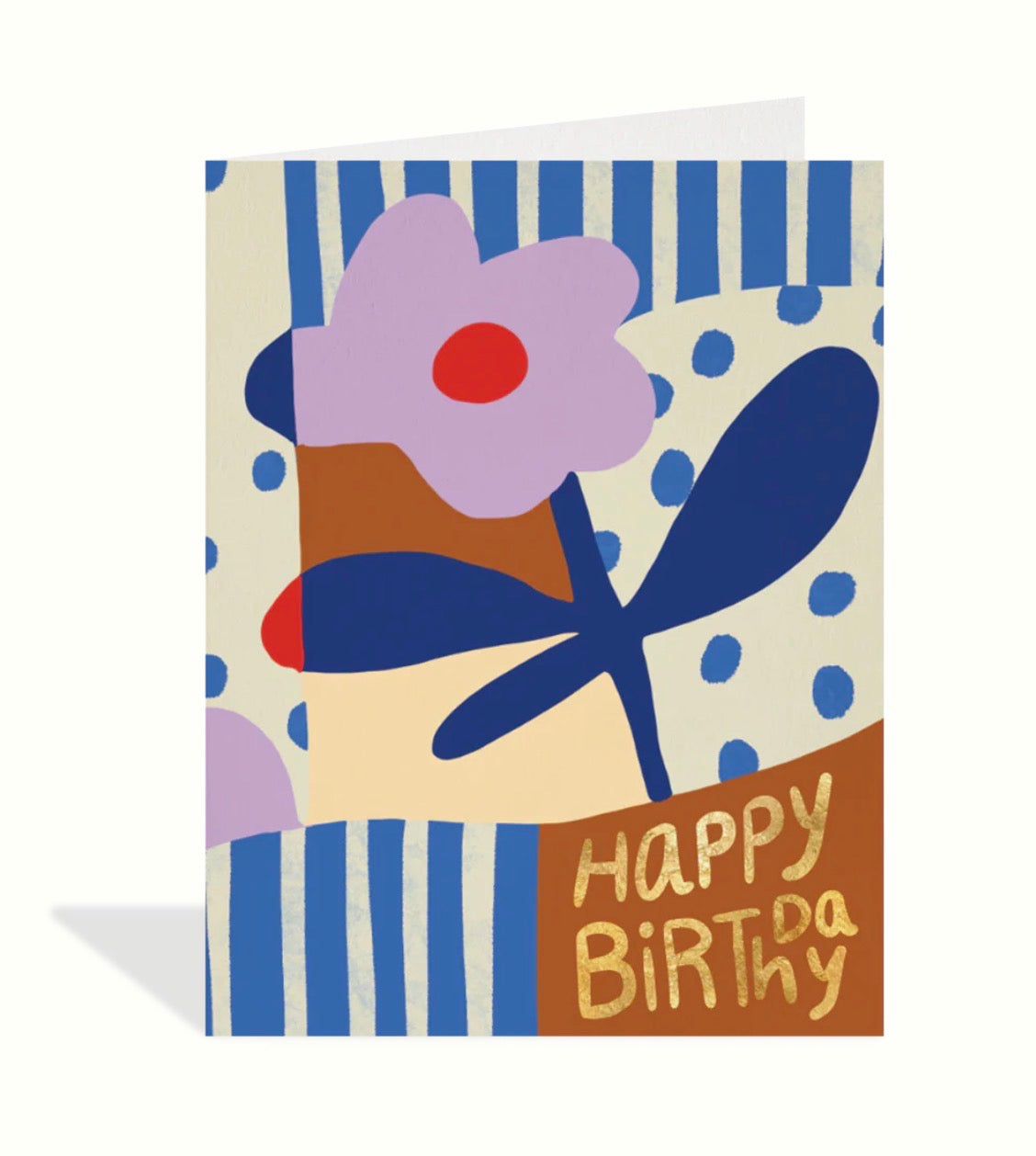 Flower Birthday Greeting Card