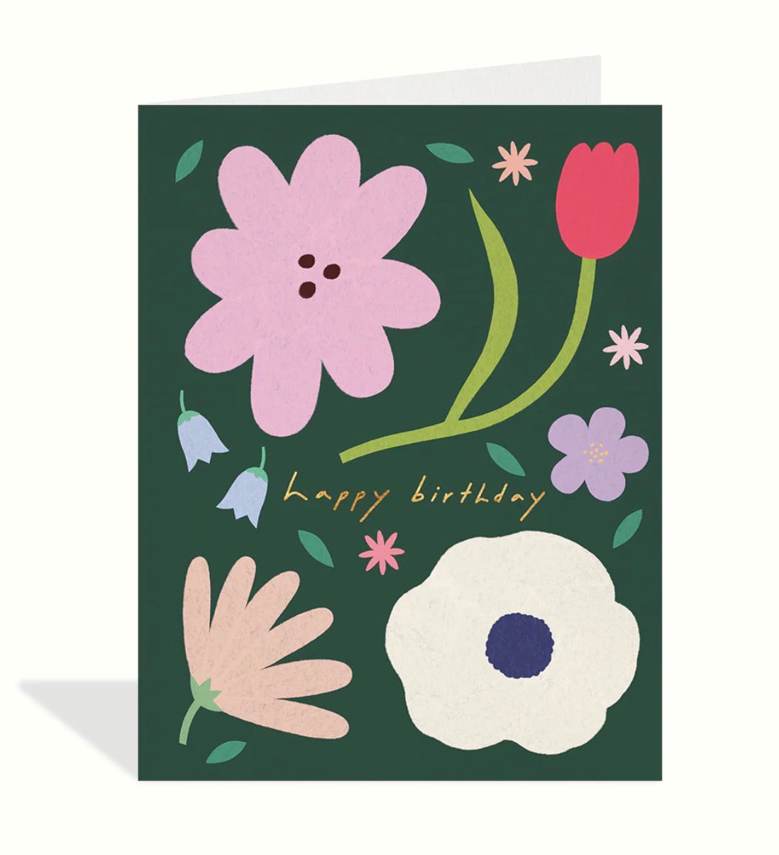 Birthday Flowers Greeting Card