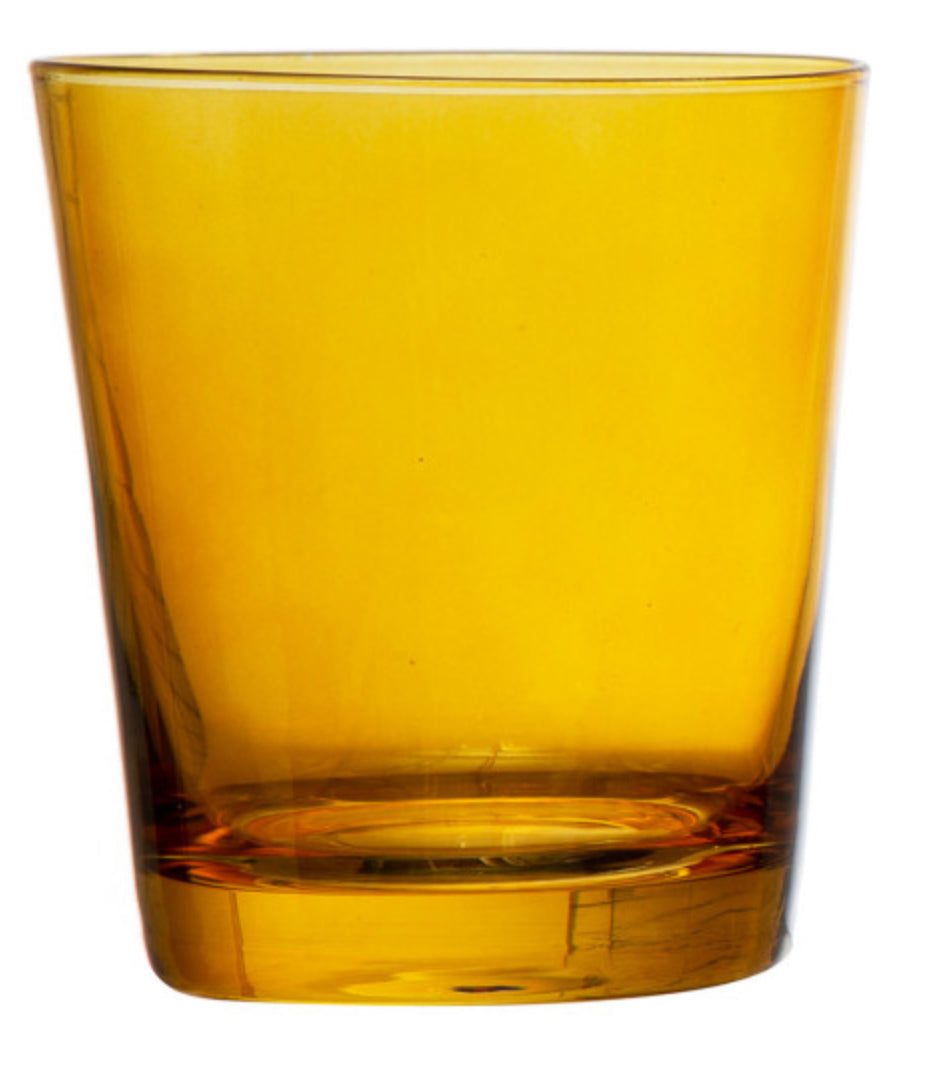 Low Ball Drinking Glass - Gold