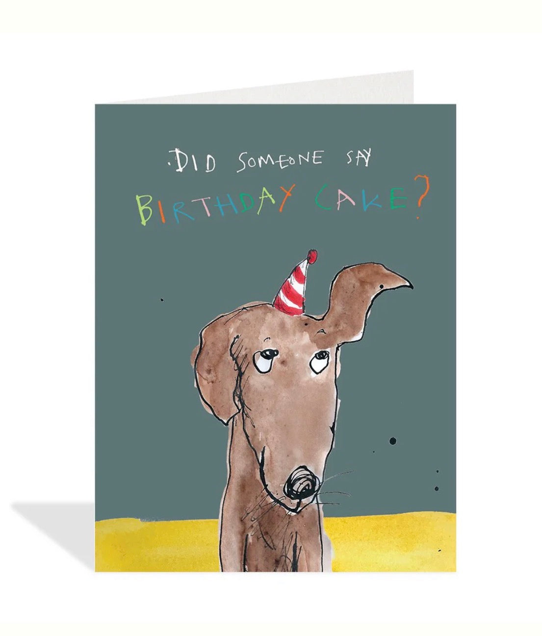 Party Pup Birthday Greeting Card